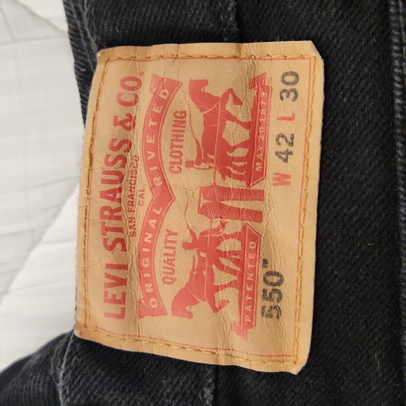 Men's Levi Strauss 550 jean. 42 30 - Picture 2 of 8
